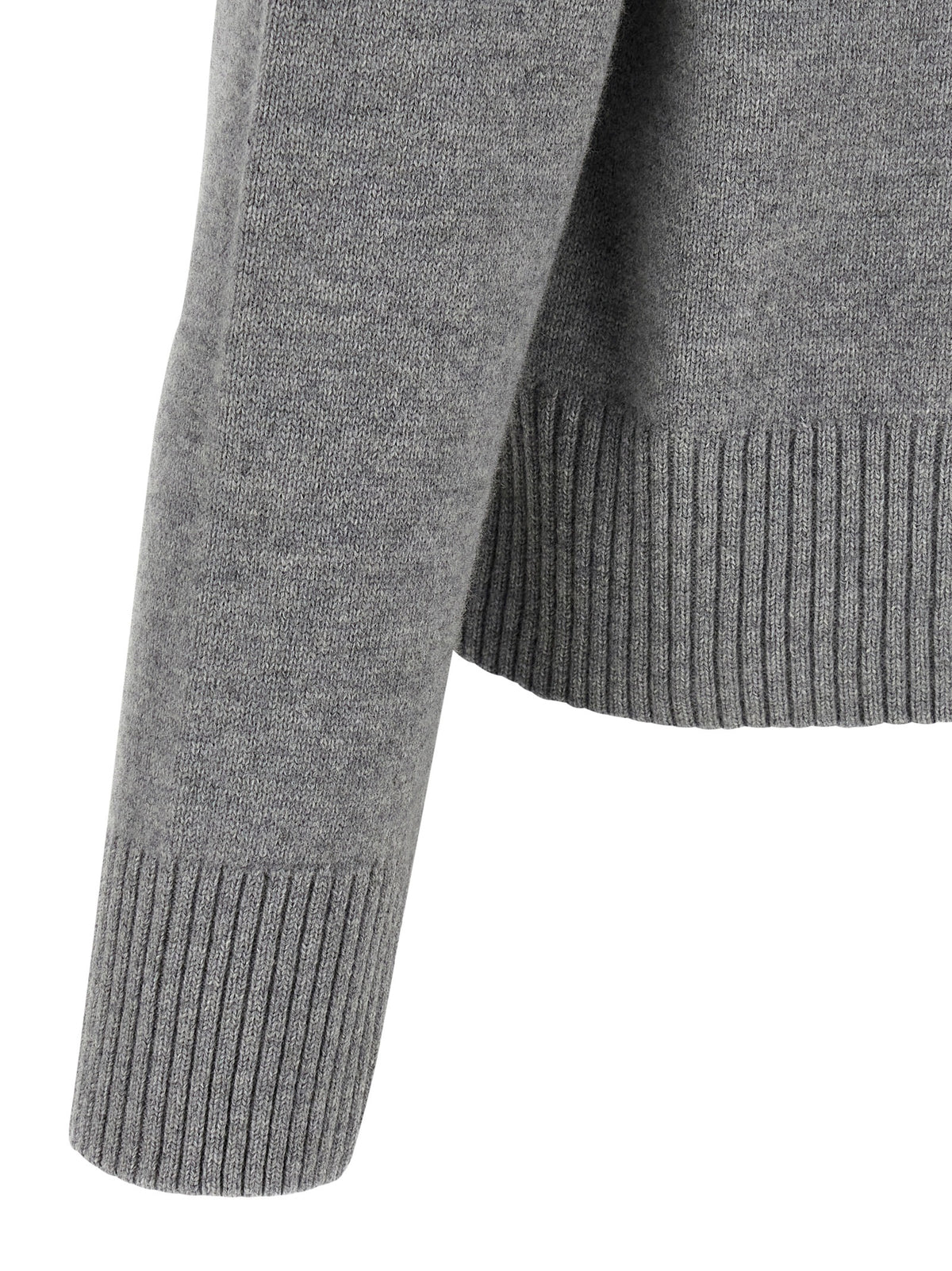 Ami Paris Dolcevita Gris en Lana y Cachemira