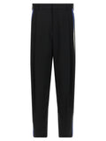 Pantaloni classici Marni in lana vergine nera