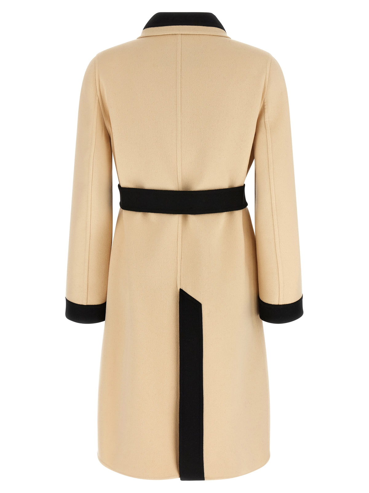 Cappotto Valentino Garavani beige in lana vergine