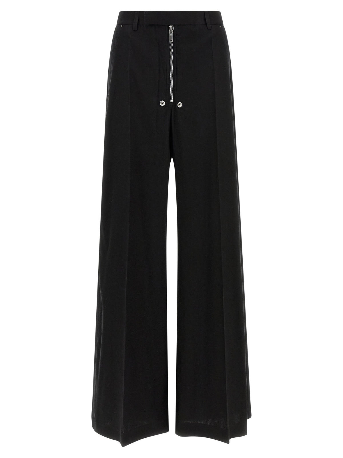 Pantalones Rick Owens de algodón negro
