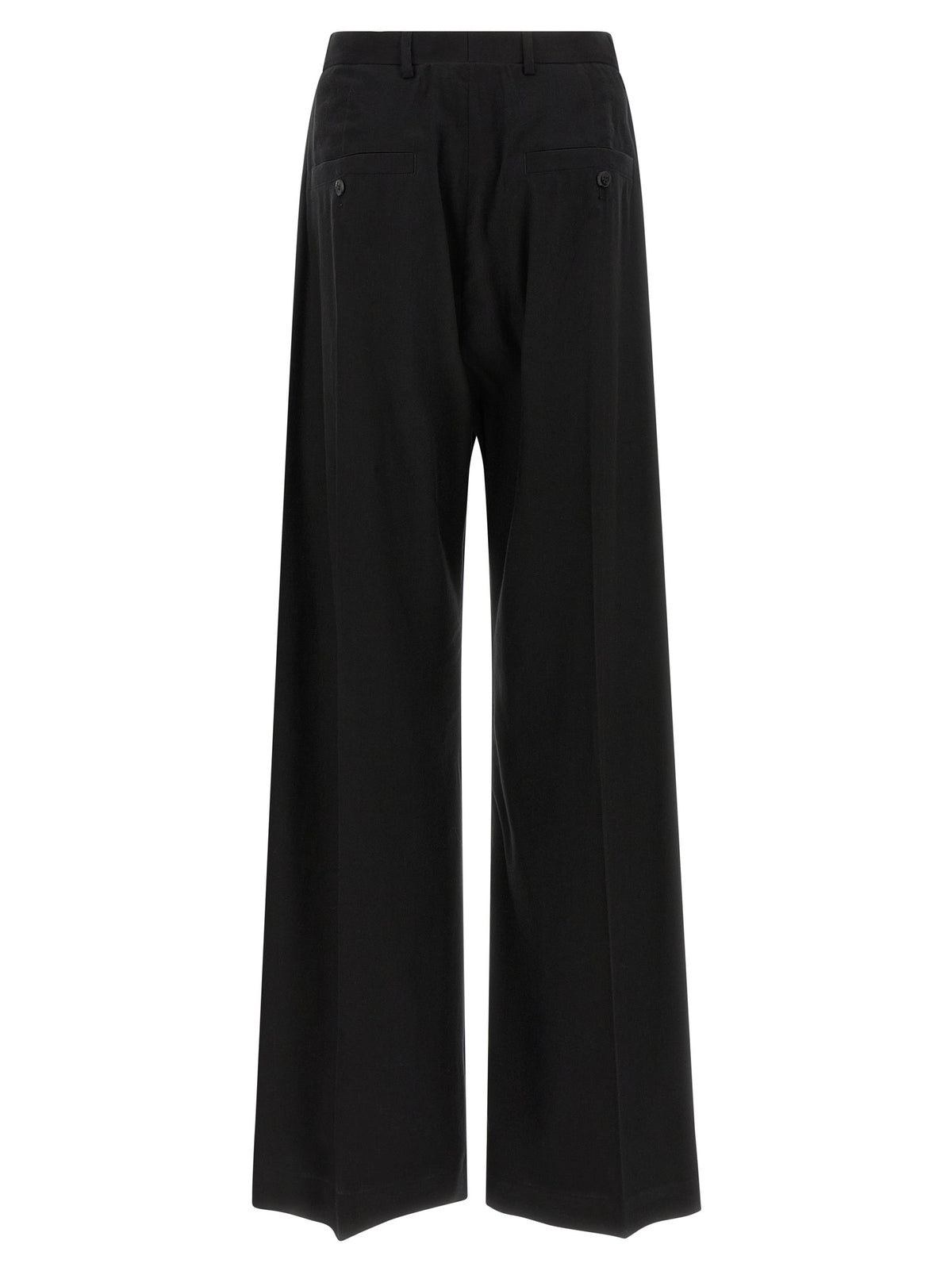 Pantalones Rick Owens de algodón negro