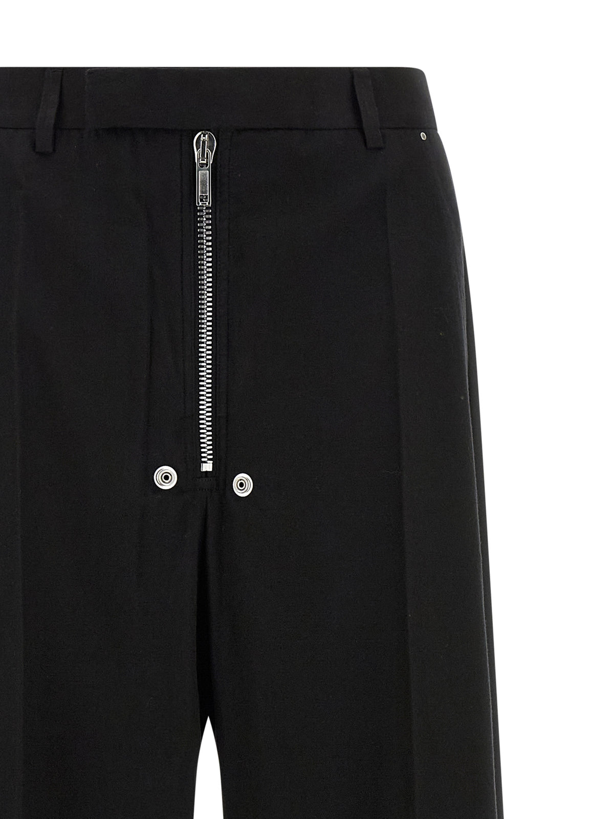 Pantalones Rick Owens de algodón negro