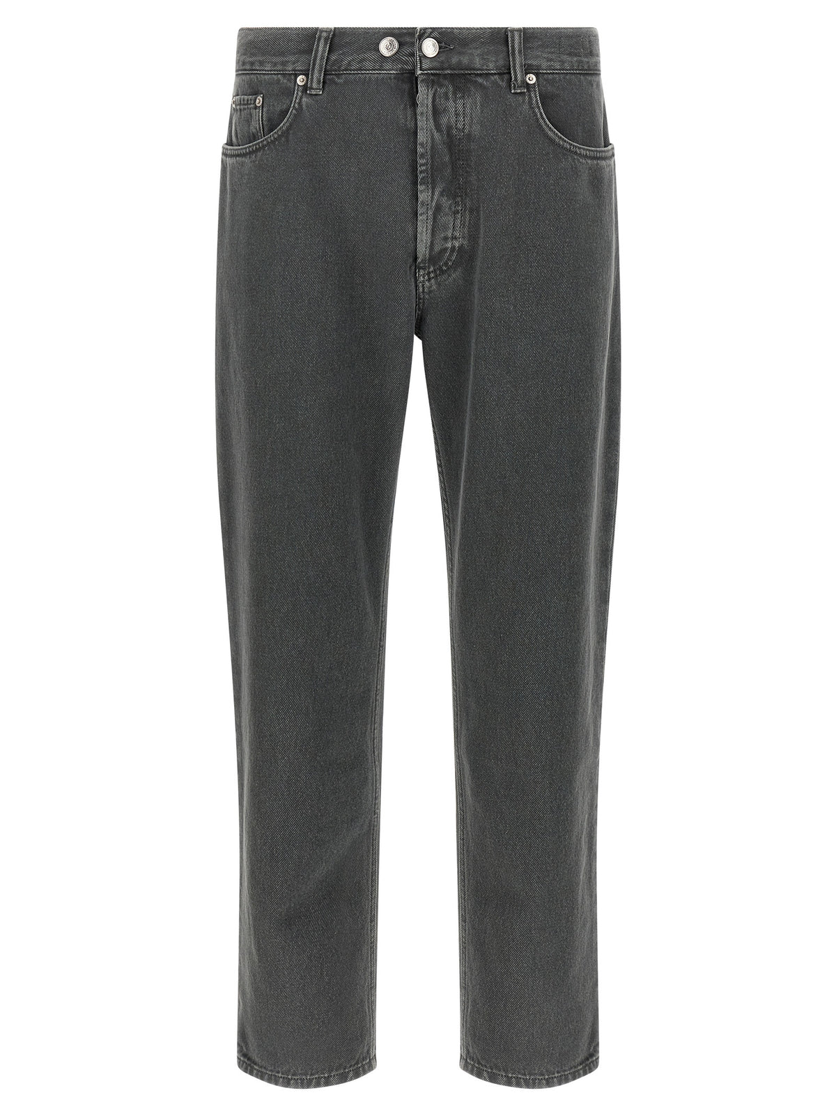 Jeans cropped Department 5 in cotone grigio