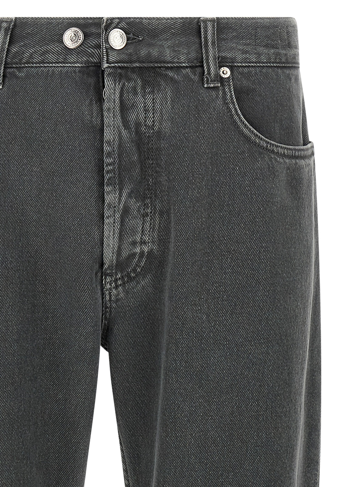 Jeans cropped Department 5 in cotone grigio
