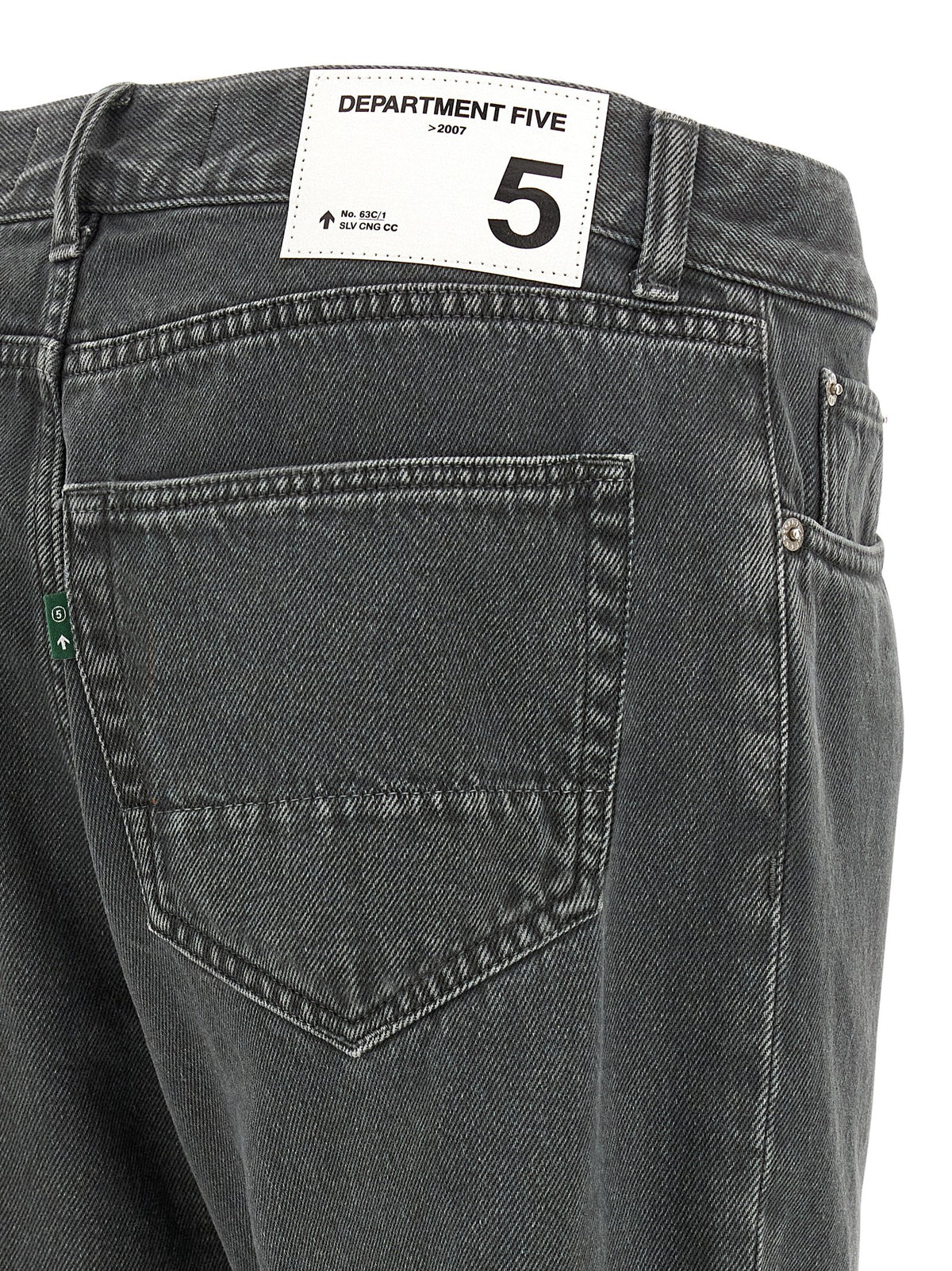 Jeans cropped Department 5 in cotone grigio