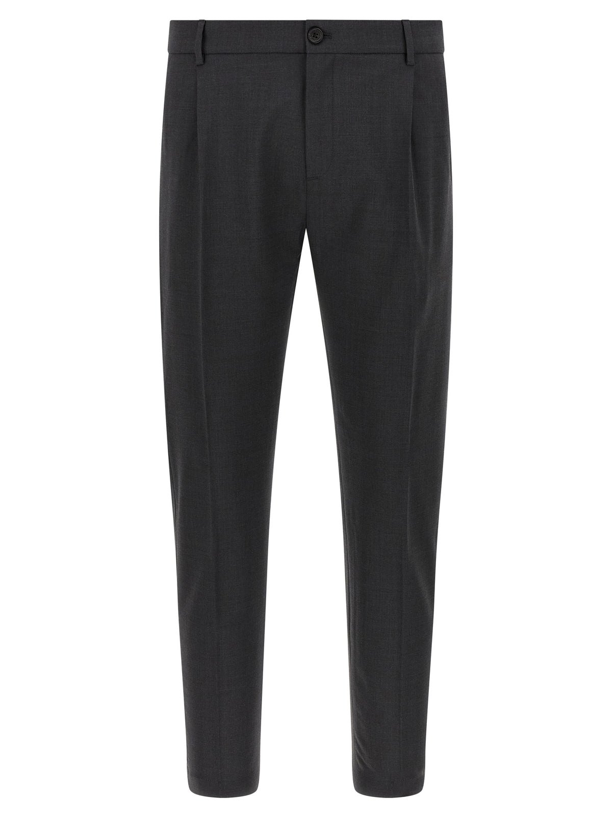 Pantaloni cropped grigi in lana vergine Department 5