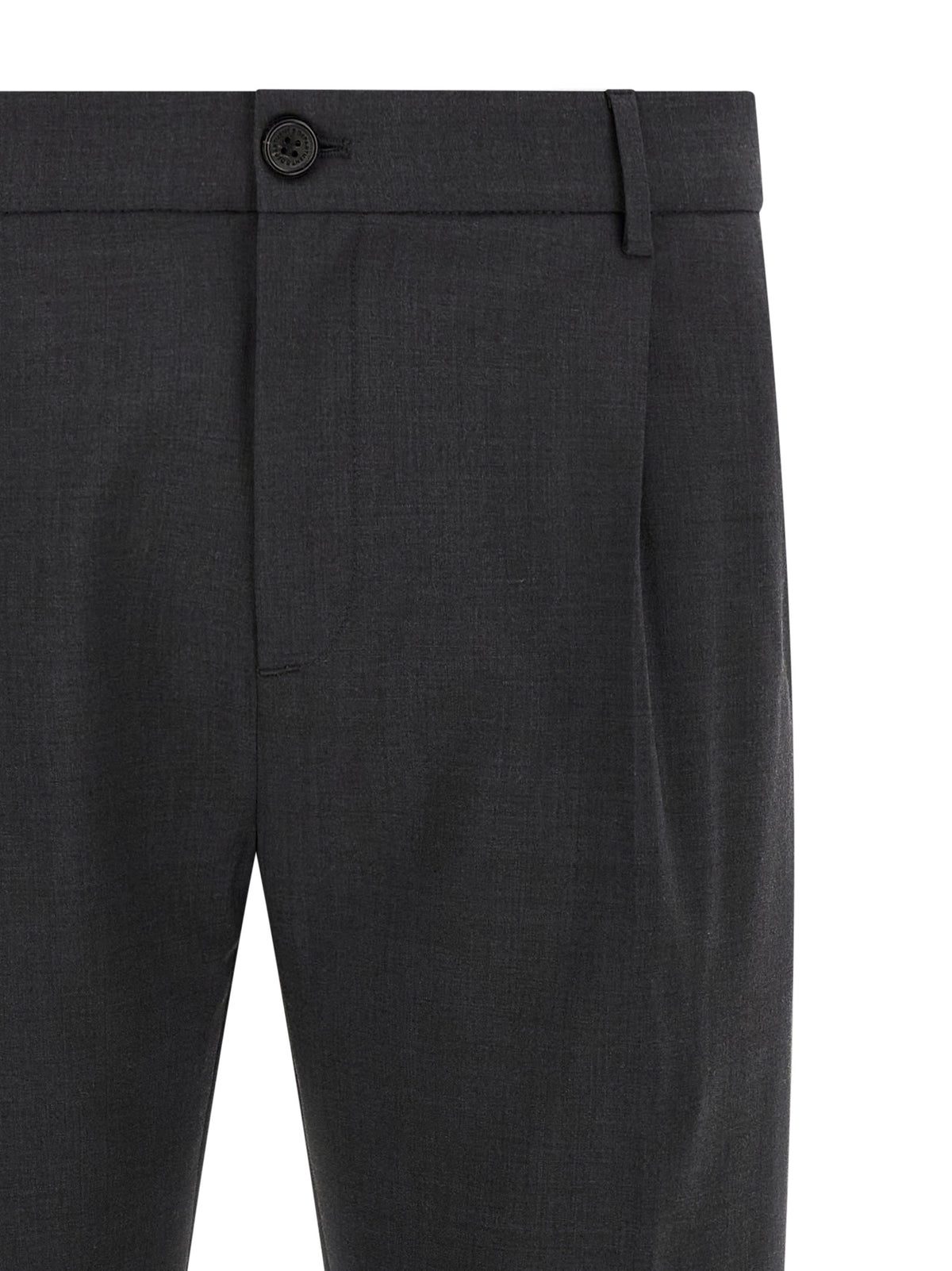 Pantaloni cropped grigi in lana vergine Department 5