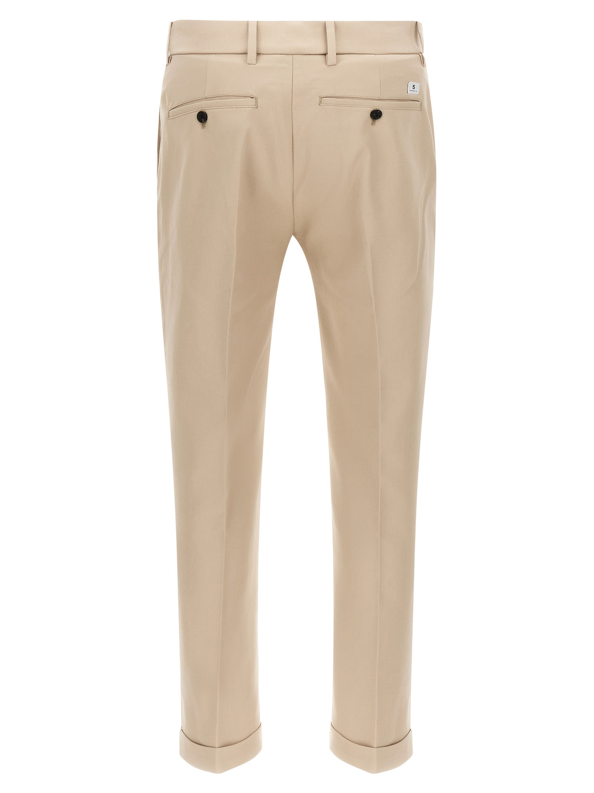 Pantaloni chino Department 5 in cotone beige
