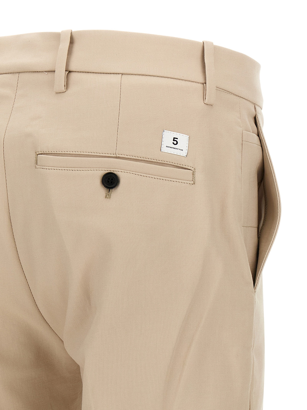 Pantaloni chino Department 5 in cotone beige