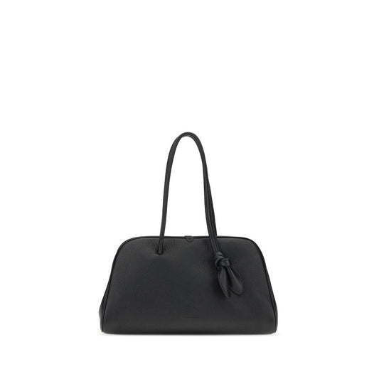 Borsa Jacquemus in pelle di vitello nera Bos Taurus