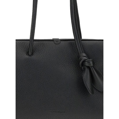 Borsa Jacquemus in pelle di vitello nera Bos Taurus