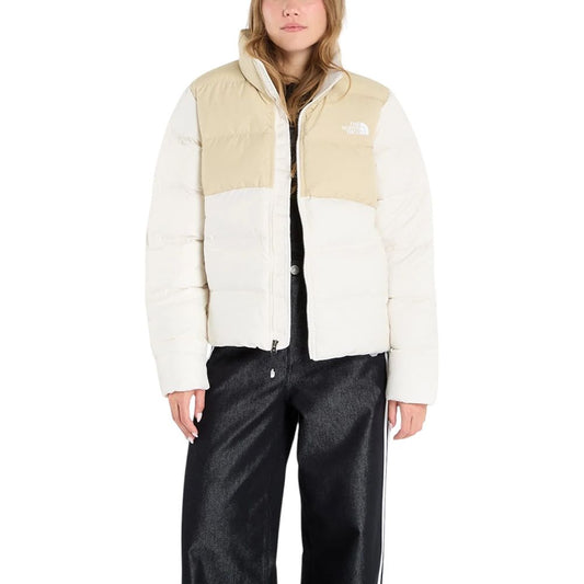 Il cappotto in poliestere color crema The North Face