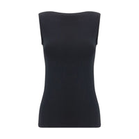 Wolford Black Modal Sleeveles T-Shirt