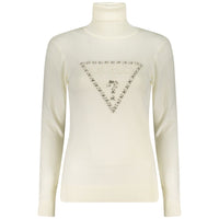 Guess Jeans Bianco Viscosa Donna Maglia