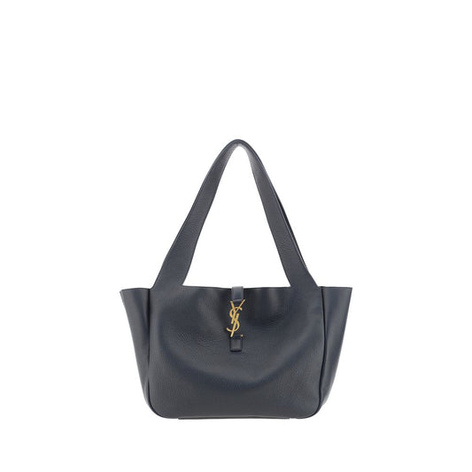 Borsa a tracolla Saint Laurent in pelle di vitello nera Bos Taurus