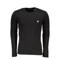 T-shirt da uomo Guess Jeans in cotone biologico nera