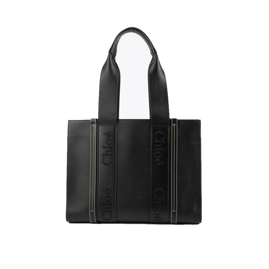Borsa tote Chloé in pelle nera