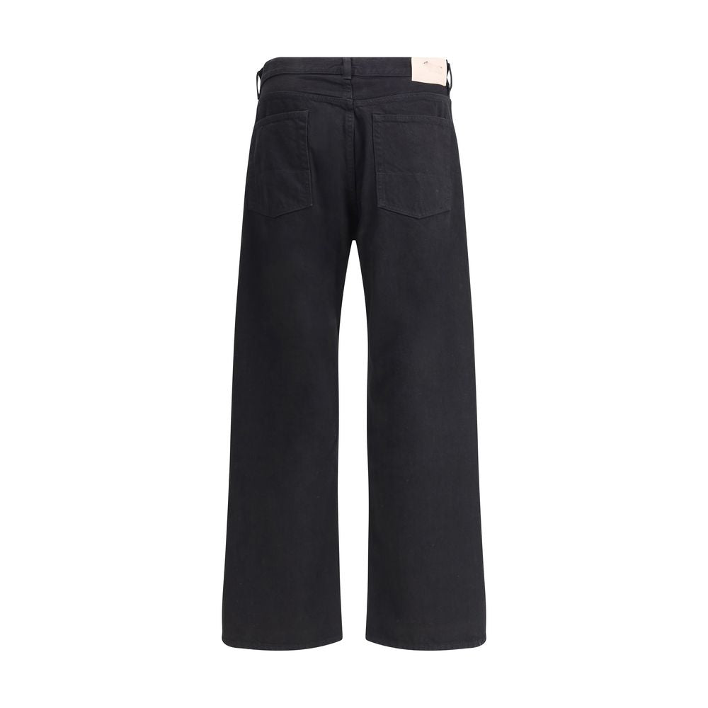 Notre jean droit en coton noir Legacy