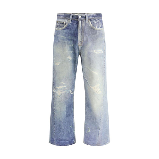 Jeans Our Legacy Blu in Cotone a Vestibilità Comoda