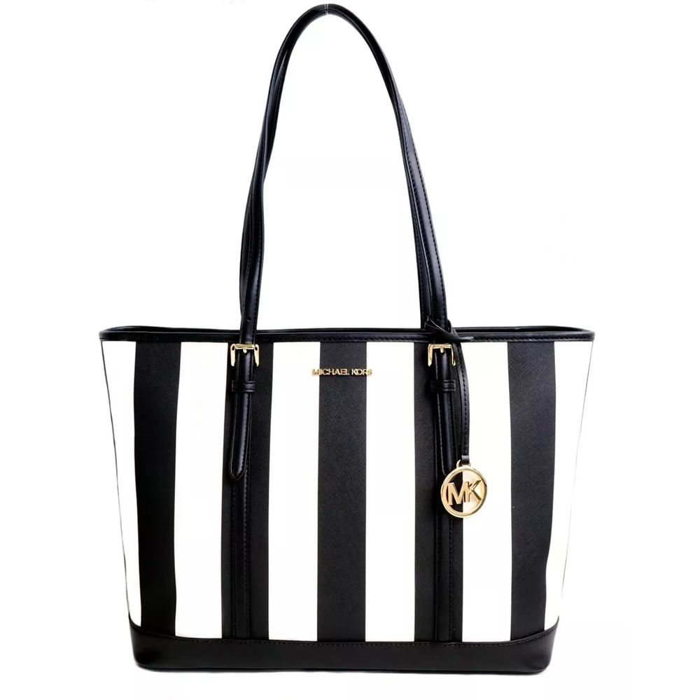 Borsa tote Michael Kors in tela multicolore