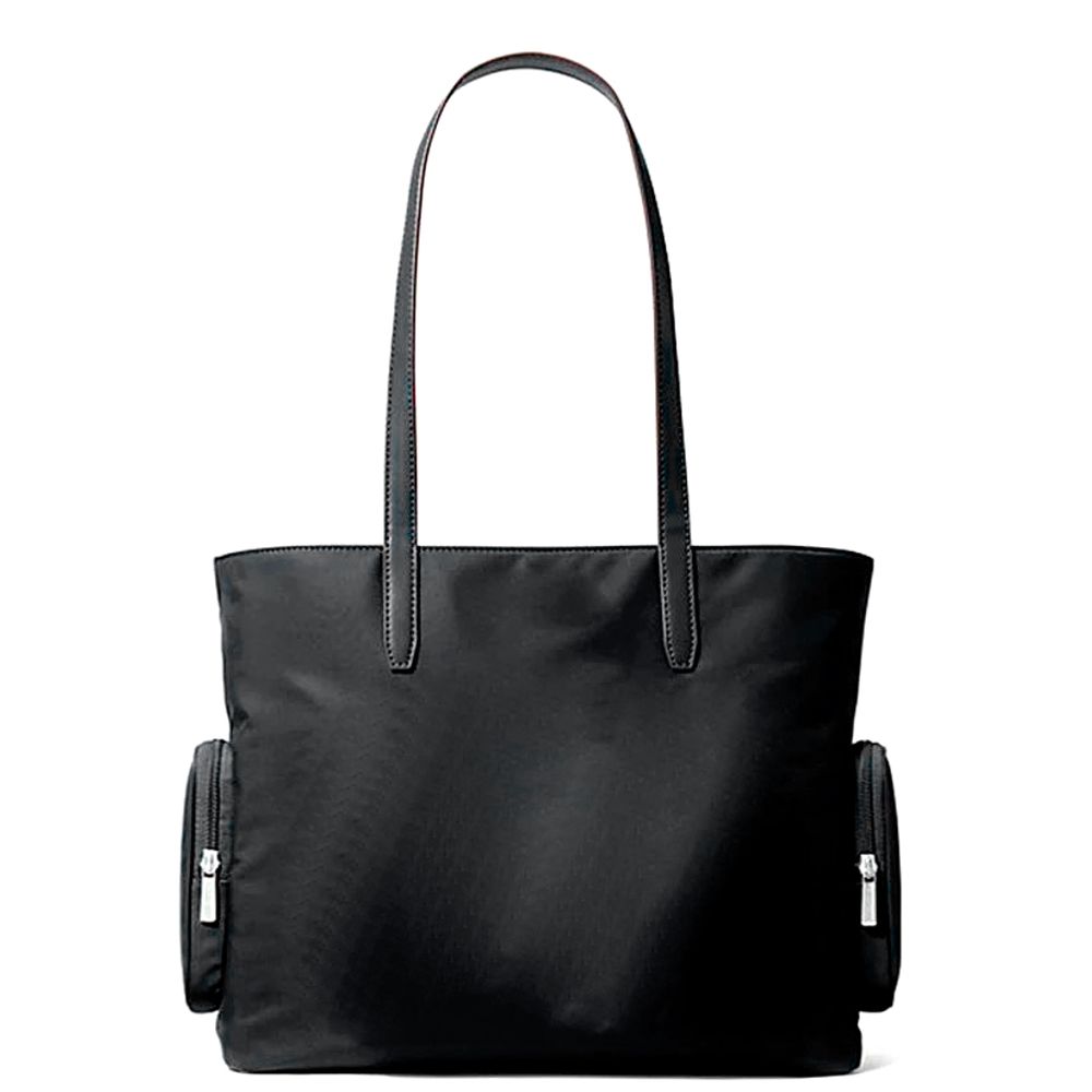 Borsa tote Michael Kors in nylon nero
