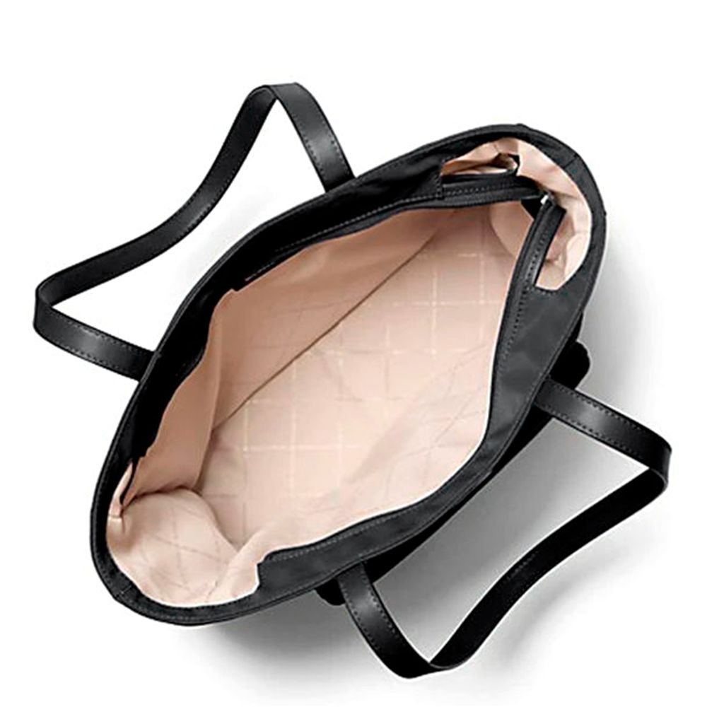 Borsa tote Michael Kors in nylon nero