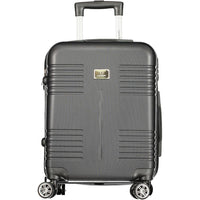Laura Biagiotti Black Polyurethane Women's Travel Bag
