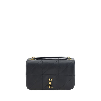 Borsa a tracolla Saint Laurent Ovis Aries in agnello nero