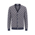 Gilet homme en lin bleu Malo