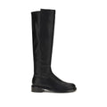 Stuart Weitzman Stivali al ginocchio in pelle di vitello marrone Bos Taurus