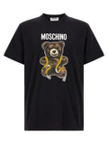 T-shirt Moschino in cotone nero
