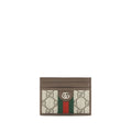Portacarte Gucci in polietilene marrone