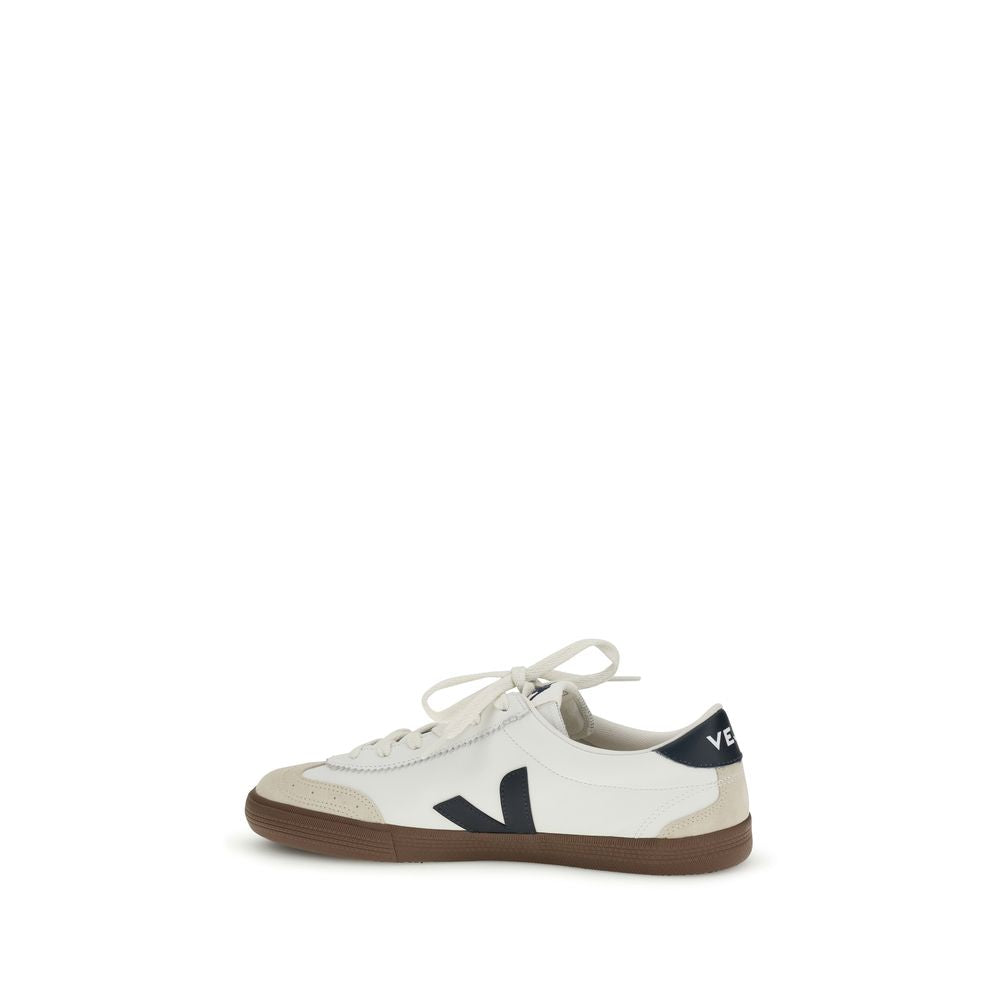 Sneakers atletiche Veja White in pelle di vitello Bos Taurus