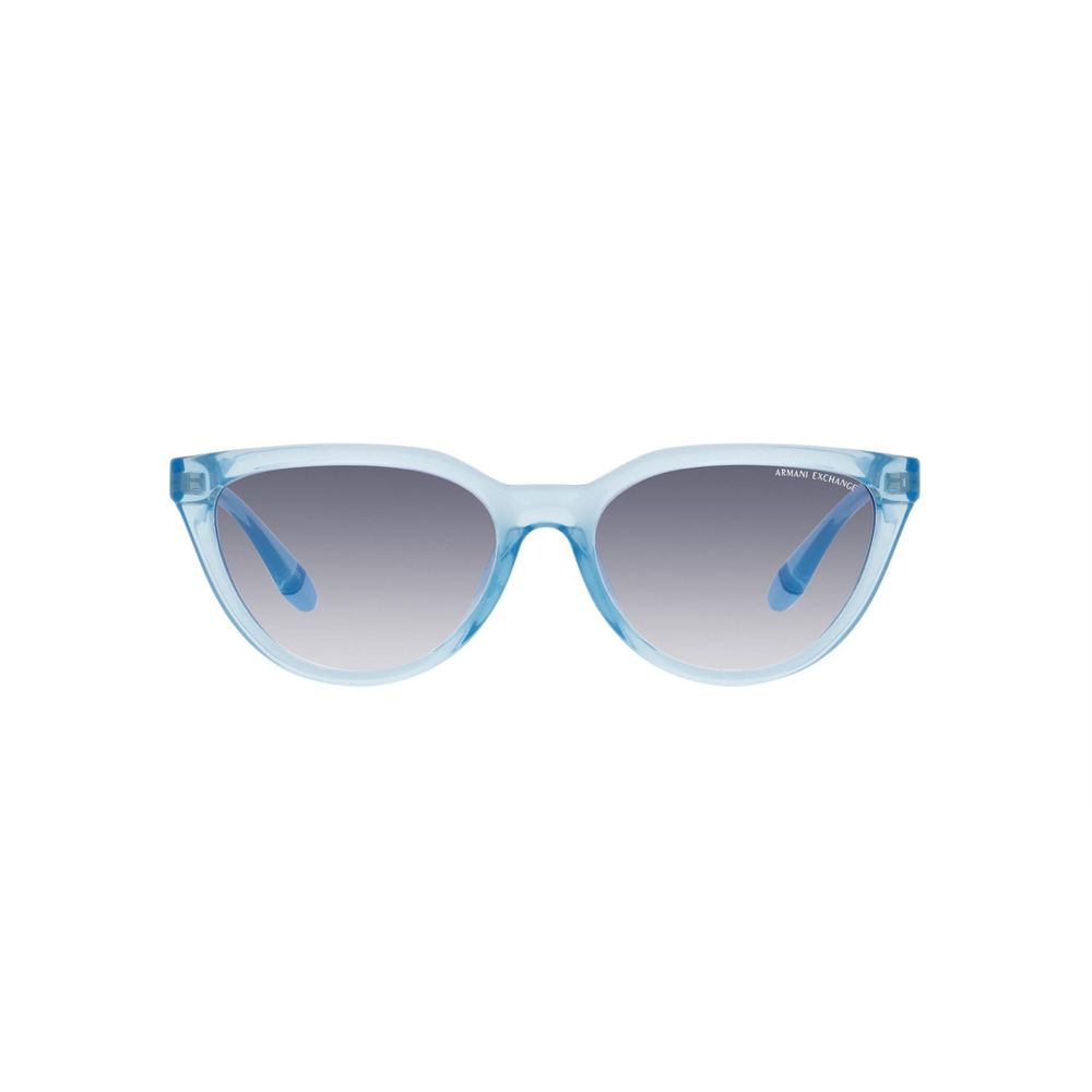 Lunettes de soleil Armani Exchange en acétate bleu