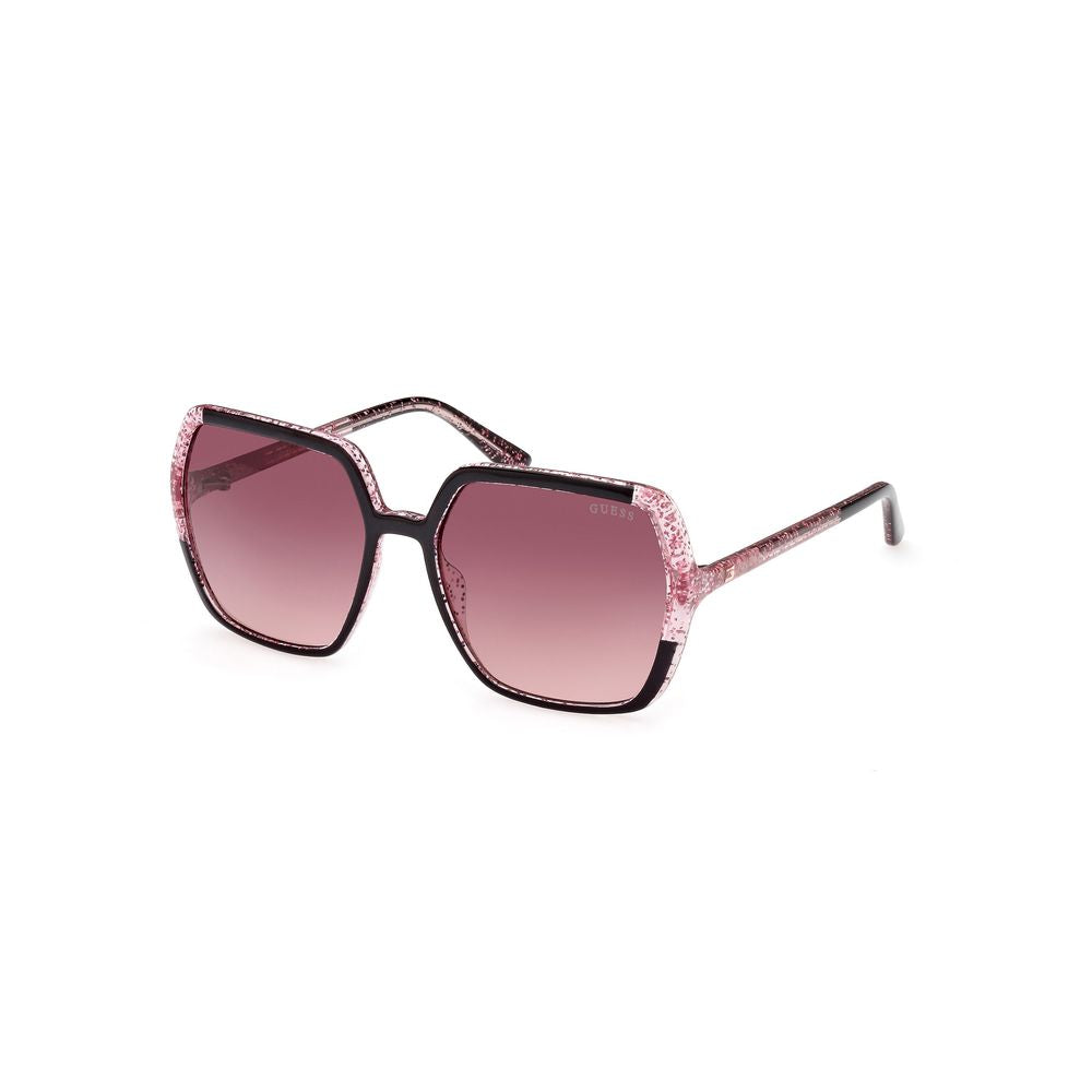 Lunettes de soleil Guess en résine noire