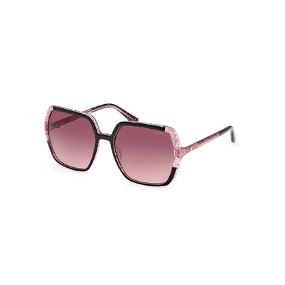 Lunettes de soleil Guess en résine noire