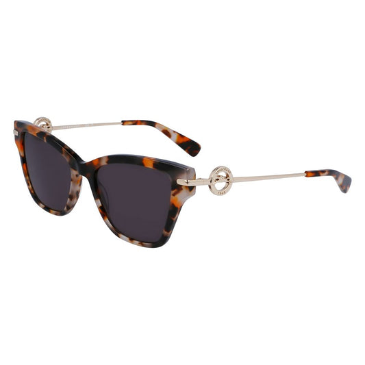 Occhiali da sole Longchamp in acetato marrone