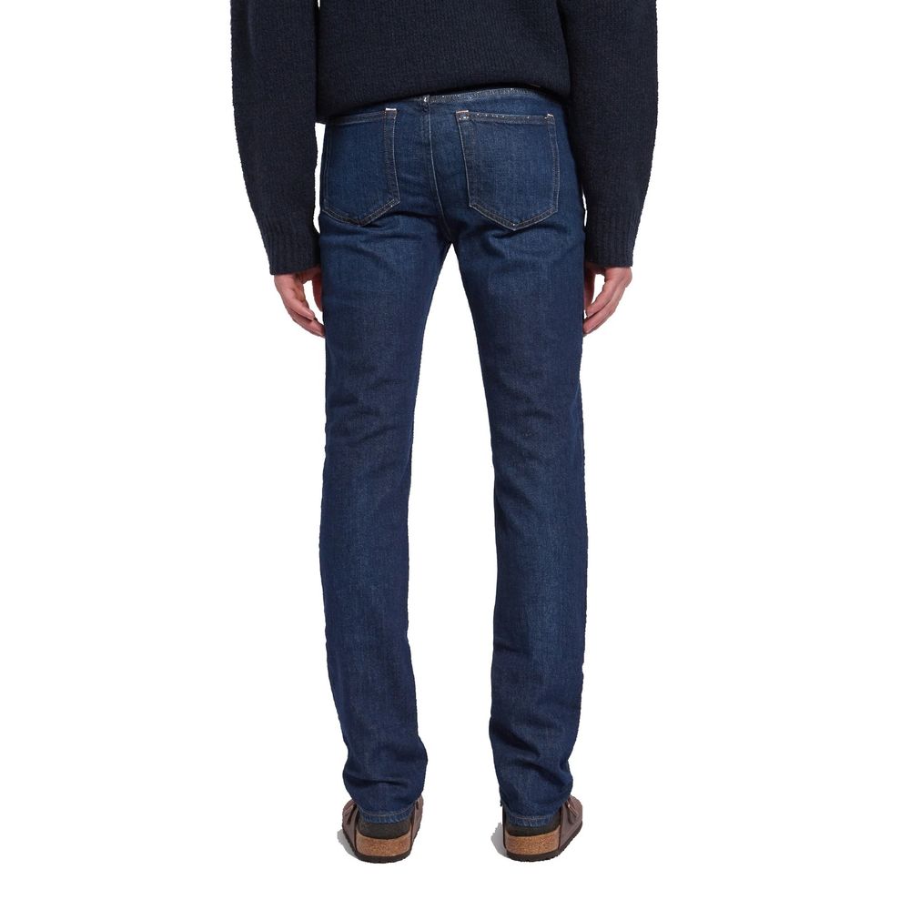 Acne Studios Jean Slim Bleu en Coton