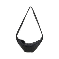 Borsa a Spalla Lemaire Nera in Pelle di Agnello Ovis Aries Aries