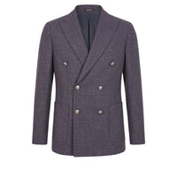 Giacca da uomo Peserico in lana blu