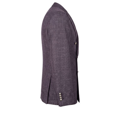 Giacca da uomo Peserico in lana blu