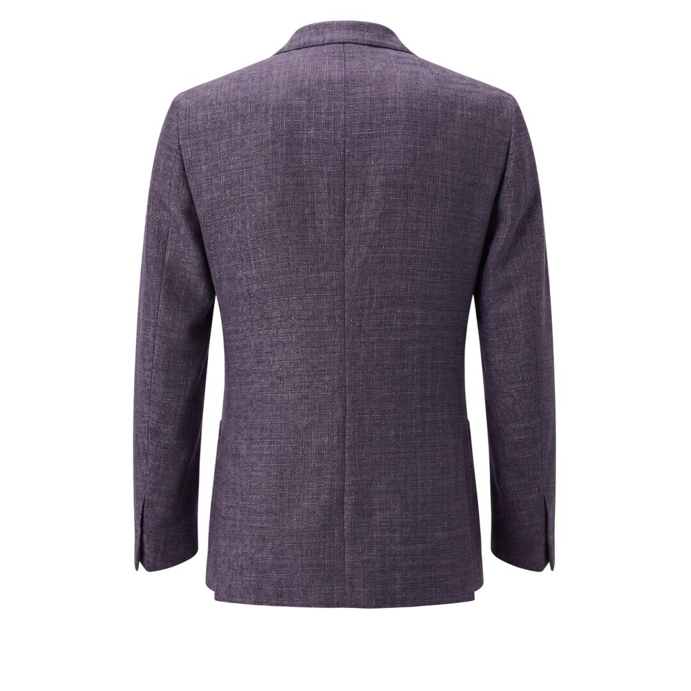 Giacca da uomo Peserico in lana blu