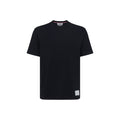 T-shirt Thom Browne in cotone blu