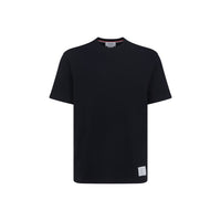 T-shirt Thom Browne in cotone blu