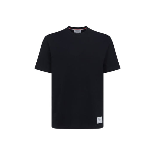 T-shirt Thom Browne in cotone blu