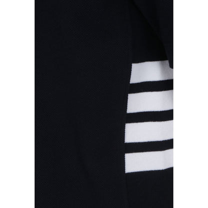 T-shirt Thom Browne in cotone blu