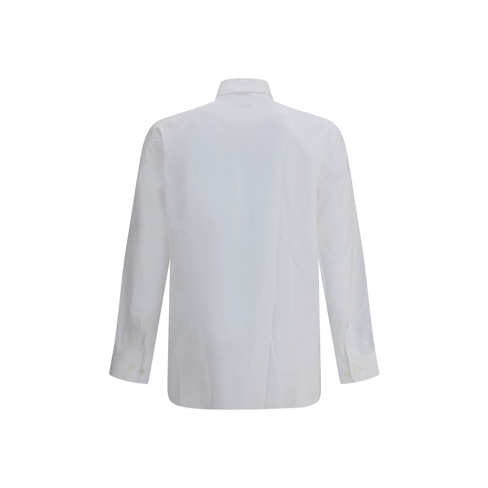 Chemise en coton blanc Etro