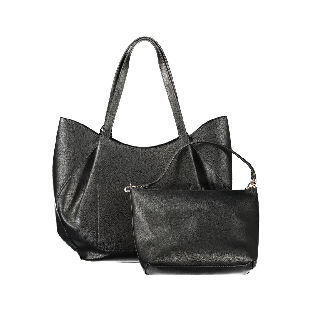 Borsa a mano da donna Guess Jeans Nero Poliuretano