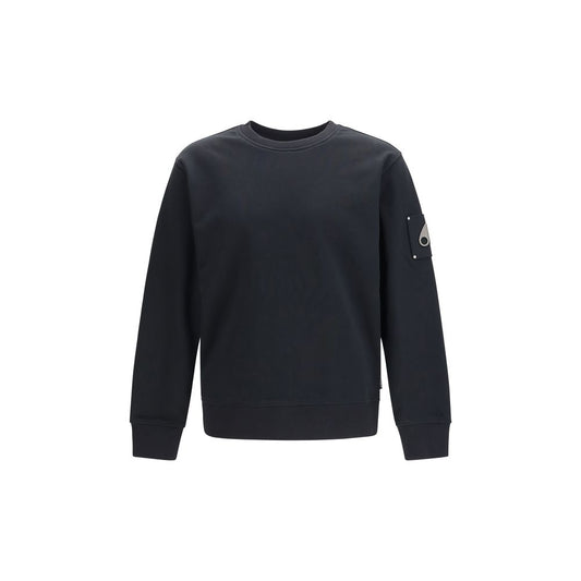 Felpa Moose Knuckles in cotone nero