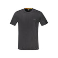 T-shirt da uomo in cotone nero Hugo Boss